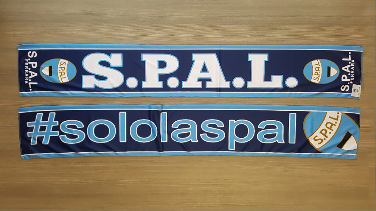 Sciarpa Raso SPAL ufficiale #sololaspal